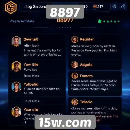 Feedback dos jogadores sobre a interface do 8897
